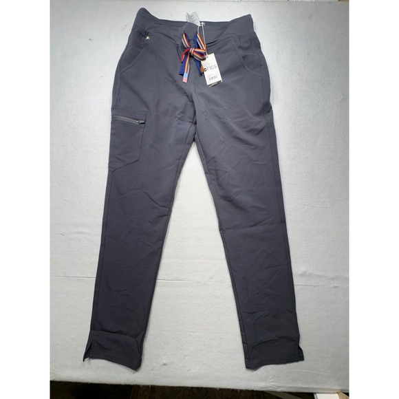 Figs Pants - FIGS Zola Tall Straight Scrub Pants Charcoal Grey Women's Size Small